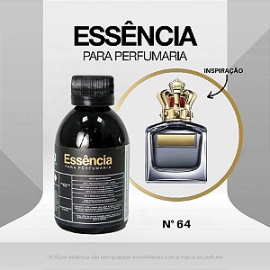 Essência Scandal Pour Homme Concentrada para Perfumaria N°64 - 100g - 1 unidade - Rizzo