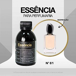 Essência Si Armani Concentrada para Perfumaria N°61 - 100g - 1 unidade - Rizzo