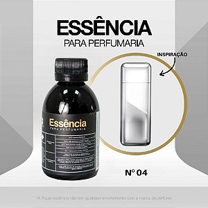 Essência 212 Vip Masc Concentrada para Perfumaria N°04 - 100g - 1 unidade - Rizzo