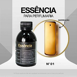 Essência 1 Million Concentrada para Perfumaria N°01 - 100g - 1 unidade - Rizzo
