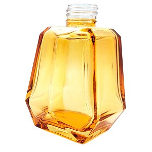 Frasco para Perfumaria de Vidro Barcelona - Mel - 200ml - 1 unidade - Rizzo