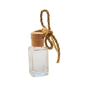 Frasco Para Aromatizador de Carro - Quadrado - 9ml - Rizzo - 1 unidade - Rizzo