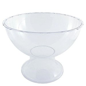 Taça Americana - Acrílico Transparente - 2,8L - 23x23x18cm - 1 unidade - Rizzo