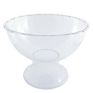 Taça Americana - Acrílico Transparente - 3,2L - 26,5x26,5x22,5cm - 1 unidade - Rizzo