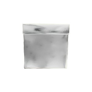 Caixa Cubo Para Presente Metalizada Prata - 4x4x4cm - 10 unidades - Assk - Rizzo