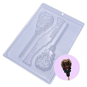 Forma Especial de Acetato - Pirulito Drácula Halloween - Cód 10217 - 3 unidades - BWB - Rizzo