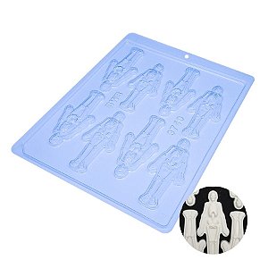 Forma de Acetato Especial Tradicional - Esqueletos Halloween - Cód 9740 - 1 unidade - BWB - Rizzo
