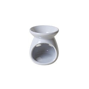 Rechaud Aromatizador de Ambiente - Branco - 7x6,5cm - 1 unidade - Rizzo