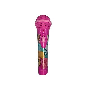 Brinquedo Microfone Patrulha Canina - Rosa - 17,5cm - 1 unidade - Rizzo