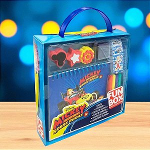 Kit Para Colorir Caixinha Divertida - Mickey Mouse - 10 Itens - 1 unidade - Disney Original - Rizzo
