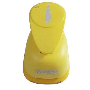 Furador de EVA/Papel 1.5" - Coração Esticado - 1 unidade - Rizzo