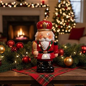 Soldado De Chumbo Em Resina Com LED - Adaga - 18x10cm - 1 unidade - Rizzo