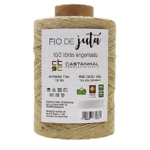 Fio de Juta Natural - 716m - 1 unidade - Rizzo