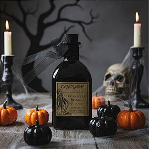 Enfeite Decorativo De Halloween - Frasco Poção Hapalochlaena Maculosa - 13,5x5,5cm - 1 unidade - Cromus - Rizzo