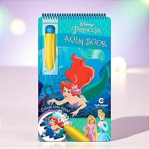 Livro Aqua Book Princesas - 1 unidade - Disney Original - Rizzo