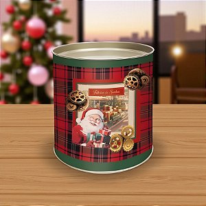 Lata para Panetone Rígida - Fábrica de Sonhos - 500g - 1 unidade - Cromus - Rizzo