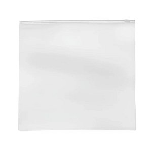 Saco Trilho Zip Transparente - 20x20cm - 50 unidades - Rizzo