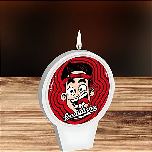 Vela Plana - Enaldinho - 7x8,5cm - 1 unidade - Regina - Rizzo