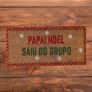 Capacho de Fibra - Marrom - 55x25cm - 1 unidade - Cromus - Rizzo