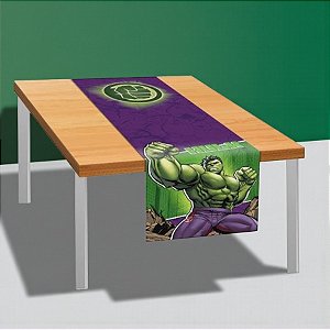 Trilho de Mesa - Hulk - 40cm x 200cm - 1 unidade - Disney Original - Rizzo