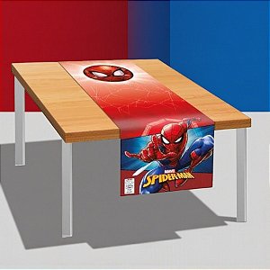 Trilho de Mesa - Homem Aranha - 40cm x 200cm - 1 unidade - Disney Original - Rizzo