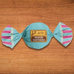 Papel Trufa 14,5x15,5cm - Teor de Gostosura - 100 unidades - Cromus - Rizzo