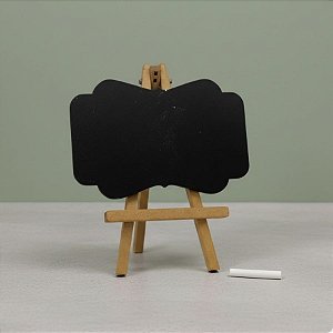 Lousa Decorativa em MDF - Cru - 24x20cm - 1 unidade - Rizzo