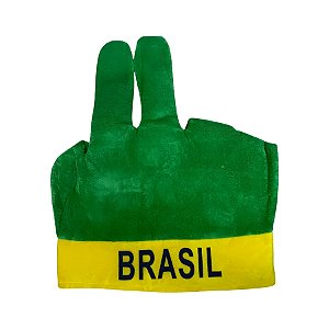 Cartola Brasil - Mão Verde e Amarela - 1 unidade - Rizzo