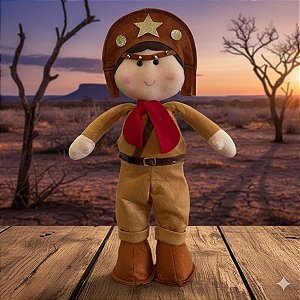 Enfeite Decorativo de Festa Junina - Cangaceiro Lampião - 40cm - 1 unidade - Cromus - Rizzo