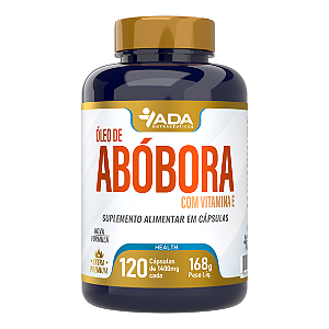 Óleo de Semente de Abóbora + Vitamina E 120 Cápsulas 1400mg