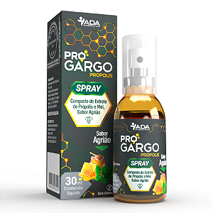 Progargo Extrato de Própolis e Mel Spray 30ml Agrião