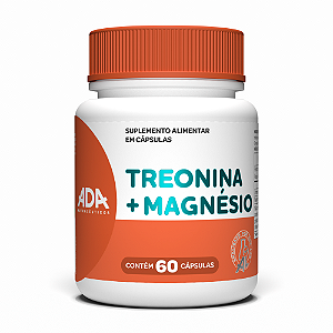 Treonina + Magnésio - 60 Cápsulas 1000mg