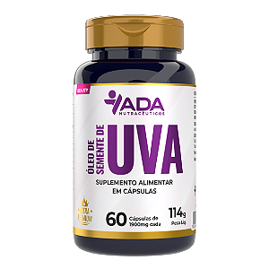 Óleo de Semente de Uva - 60 Cápsulas 1900mg