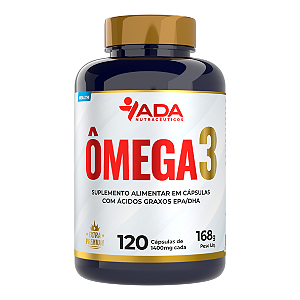 Ômega 3 - 18 EPA - 12 DHA - 120 Cápsulas 1400mg