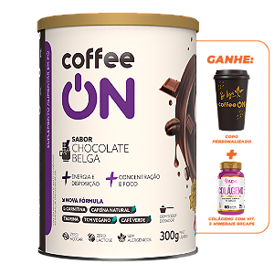 Coffee ON - Café Funcional - 300g Chocolate Belga