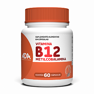 Vitamina B12 - Metilcobalamina - 60 Cápsulas 400mg