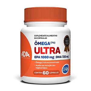 Ômega 3 Ultra Best IFOS - 36 EPA - 24 DHA - 60 Cápsulas 1400mg