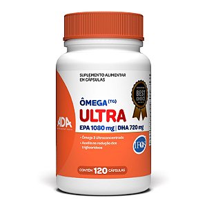 Ômega 3 Ultra Best IFOS - 36 EPA - 24 DHA - 120 Cápsulas 1400mg