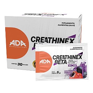 Creathinex Beta - Creatina + Beta Alanina - 30 Sachês 5g Guaraná com Açaí