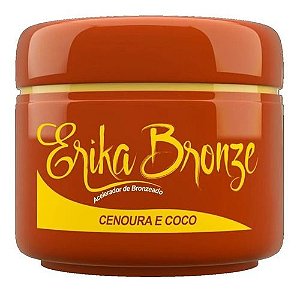 Acelerador Bronzeado Cenoura E Coco - Erika Bronze