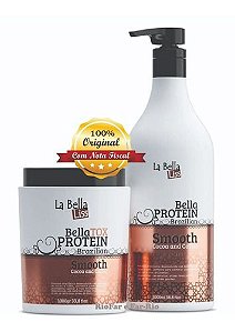 Kit Bellatox Protein Brazilian  La Bella Liss - Original