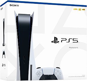 Console Sony PlayStation®5 825GB Standard cor branco e preto