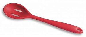 Colher Inteiriça Silicone Ref.d6712 Bono (vermelho)