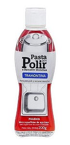 Kit Com 2 Pasta De Polir Inox Tramontina Ref.60900/000