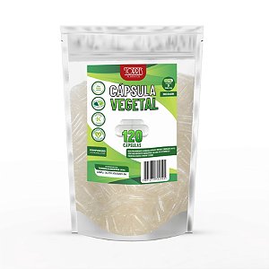 Cápsulas Vazias Vegetal Transparente Nº 0 120 Unidades