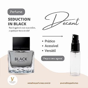 Perfume Masculino Seduction in black Eau de Toilette