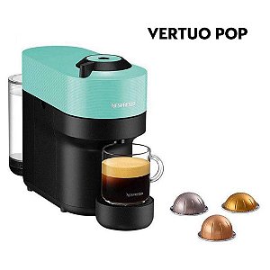 Cafeteira Nespresso Vertuo Pop - Verde água - SHIP