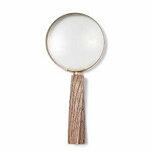 Lupa Decorativa Cabo em Poliresina 17x7,5cm