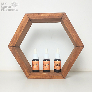 3 Extratos de Própolis 20ml cada