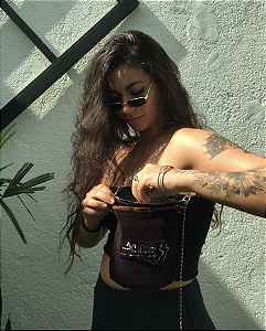 Pocket Bag Veludo Cotelê - Upcycling (INDISPONÍVEL)